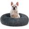 Show in main carousel: PetAmi Donut Cat & Dog Bed, Gray, Small slide 2 of 10