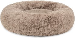 PetAmi Donut Cat & Dog Bed, Taupe, Medium slide 2 of 8