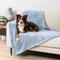 Show in main carousel: PetAmi Fluffy Fleece Cat & Dog Throw Blanket, Blue, Large  slide 1 of 9