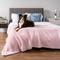 Show in main carousel: PetAmi Fluffy Fleece Cat & Dog Throw Blanket, Pink, Large  slide 4 of 10