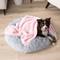 Show in main carousel: PetAmi Fluffy Fleece Cat & Dog Throw Blanket, Pink, Small  slide 3 of 10