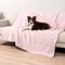 Show in main carousel: PetAmi Fluffy Fleece Cat & Dog Throw Blanket, Pink, X-Large  slide 2 of 9
