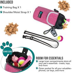 PetAmi Front Pocket Dog & Cat Treat Pouch, Pink slide 2 of 7