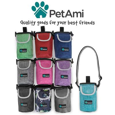 Show full view: PetAmi Front Pocket Dog & Cat Treat Pouch, Pink slide 8 of 9