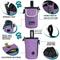 Show in main carousel: PetAmi Front Pocket Dog & Cat Treat Pouch, Purple slide 3 of 8