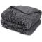 Show in main carousel: PetAmi Furry Faux Fur Waterproof Cat & Dog Blanket, Grey, Medium  slide 1 of 9