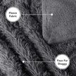 Show in main carousel: PetAmi Furry Faux Fur Waterproof Cat & Dog Blanket, Grey, Medium  slide 5 of 9