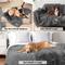 Show in main carousel: PetAmi Furry Faux Fur Waterproof Cat & Dog Blanket, Grey, X-Large  slide 4 of 9