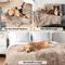 Show in main carousel: PetAmi Furry Faux Fur Waterproof Cat & Dog Blanket, Taupe, X-Large  slide 4 of 9