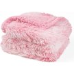 Show in main carousel: PetAmi Furry Faux Fur Waterproof Cat & Dog Blanket, Tie-Dye Pink, Medium  slide 1 of 9