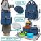 Show in main carousel: PetAmi Pet Supplies Organizer Tote Dog & Cat Travel Bag, Heather Navy slide 3 of 9