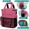 Show in main carousel: PetAmi Pet Supplies Organizer Tote Dog & Cat Travel Bag, Heather Pink slide 4 of 8