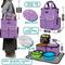 Show in main carousel: PetAmi Pet Supplies Organizer Tote Dog & Cat Travel Bag, Heather Purple slide 2 of 8