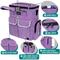 Show in main carousel: PetAmi Pet Supplies Organizer Tote Dog & Cat Travel Bag, Heather Purple slide 3 of 8