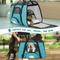 Show in main carousel: PetAmi Premium Airline Approved Soft-Sided Dog & Cat Travel Carrier, Heather Blue, Large slide 8 of 10