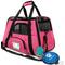 Show in main carousel: PetAmi Premium Airline Approved Soft-Sided Dog & Cat Travel Carrier, Heather Pink, Small slide 1 of 10