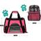 Show in main carousel: PetAmi Premium Airline Approved Soft-Sided Dog & Cat Travel Carrier, Heather Pink, Small slide 4 of 10