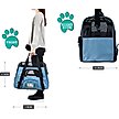 Show in main carousel: PetAmi Premium Airline Approved Soft-Sided Dog & Cat Travel Carrier, Light Blue, Small slide 2 of 9