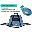 Show in main carousel: PetAmi Premium Airline Approved Soft-Sided Dog & Cat Travel Carrier, Light Blue, Small slide 5 of 9