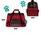 Show in main carousel: PetAmi Premium Airline Approved Soft-Sided Dog & Cat Travel Carrier, Red, Small slide 3 of 9