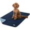 Show in main carousel: PetAmi Reversible Fleece Waterproof Cat & Dog Blanket, Navy/Blue, Large  slide 4 of 10