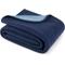 Show in main carousel: PetAmi Reversible Fleece Waterproof Cat & Dog Blanket, Navy/Blue, Large  slide 8 of 10