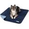 Show in main carousel: PetAmi Reversible Fleece Waterproof Cat & Dog Blanket, Navy/Blue, Medium  slide 1 of 10