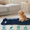 Show in main carousel: PetAmi Reversible Fleece Waterproof Cat & Dog Blanket, Navy/Blue, Medium  slide 6 of 10