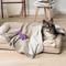 Show in main carousel: PetAmi Reversible Fleece Waterproof Cat & Dog Blanket, Taupe/Beige, Large  slide 8 of 10