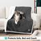 Show in main carousel: PetAmi Sherpa Cat & Dog Blanket, Charcoal, 60 x 80-in slide 4 of 10