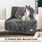 Show in main carousel: PetAmi Sherpa Cat & Dog Blanket, Gray & Gray Sherpa, 50 x 40-in slide 3 of 9