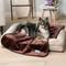 Show in main carousel: PetAmi Sherpa Fleece Waterproof Cat & Dog Blanket, Brown, Small  slide 2 of 9