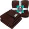 Show in main carousel: PetAmi Sherpa Fleece Waterproof Cat & Dog Blanket, Brown, Small  slide 8 of 9