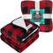 Show in main carousel: PetAmi Sherpa Fleece Waterproof Cat & Dog Blanket, Checkered Red, Medium  slide 8 of 9
