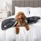 Show in main carousel: PetAmi Sherpa Fleece Waterproof Cat & Dog Blanket, Gray/Beige, Small  slide 6 of 9