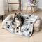 Show in main carousel: PetAmi Sherpa Fleece Waterproof Cat & Dog Blanket, Paw Gray, Medium  slide 3 of 10