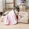 Show in main carousel: PetAmi Sherpa Fleece Waterproof Cat & Dog Blanket, Pink, Small  slide 6 of 9