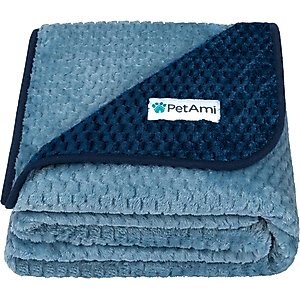 Frisco Plush Orthopedic Front Bolster Cat & Dog Bed w/Removable Cover