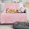 Show in main carousel: PetAmi Sherpa Fleece Waterproof Waffle Cat & Dog Blanket, Pink, Large  slide 6 of 8