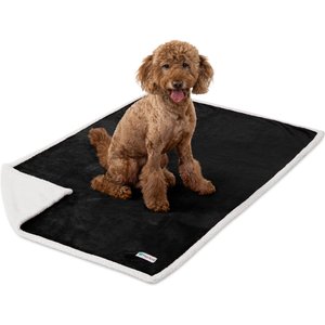 PetAmi Waterproof Dog Blanket, Black, 50 x 40-in