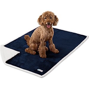 PetAmi Waterproof Dog Blanket, Blue, 50 x 40-in
