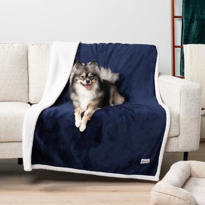 Show full view: PetAmi Waterproof Dog Blanket, Blue, 50 x 40-in slide 4 of 12
