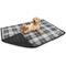 Show in main carousel: PetAmi Waterproof Dog Blanket, Plaid Charcoal Grey, Large slide 1 of 9