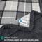 Show in main carousel: PetAmi Waterproof Dog Blanket, Plaid Charcoal, Medium slide 4 of 10