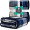 Show in main carousel: PetAmi Waterproof Dog Blanket, Plaid Navy, 60 x 40-in slide 2 of 9