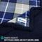 Show in main carousel: PetAmi Waterproof Dog Blanket, Plaid Navy, 60 x 40-in slide 3 of 9