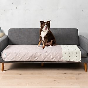 PetAmi Waterproof Non-Skid Back Furniture Protector Cover, Beige, 30 x 70-in