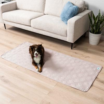 Show full view: PetAmi Waterproof Non-Skid Back Furniture Protector Cover, Beige, 30 x 70-in slide 2 of 10