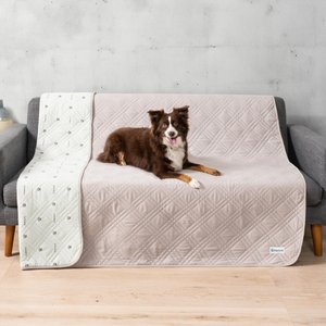 PetAmi Waterproof Non-Skid Back Furniture Protector Cover, Beige, 68 x 82-in