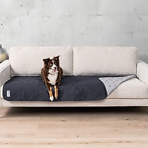 PetAmi Waterproof Non-Skid Back Furniture Protector Cover, Gray, 30 x 70-in